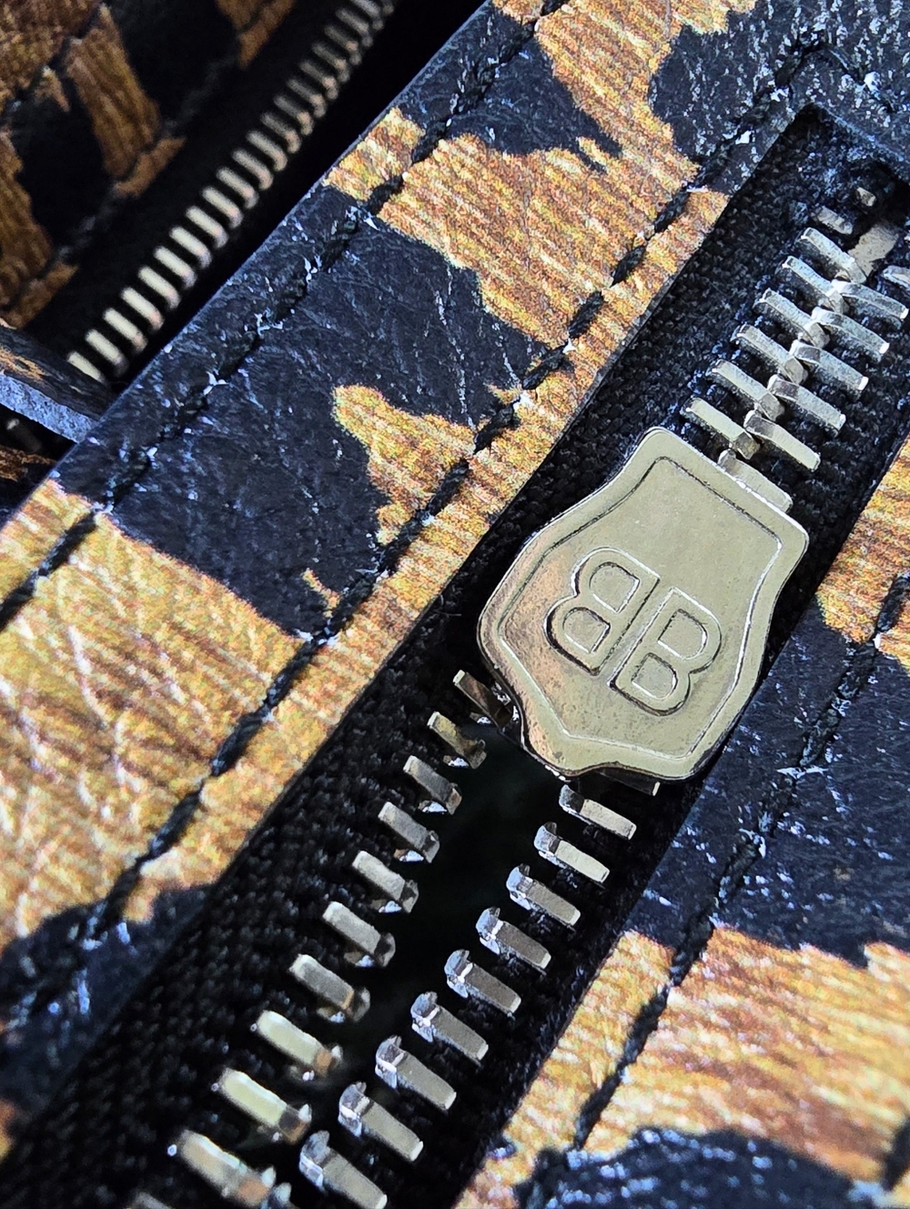 Balenciaga City Bag Mini Leopard Print Leather - Picture 11 of 14